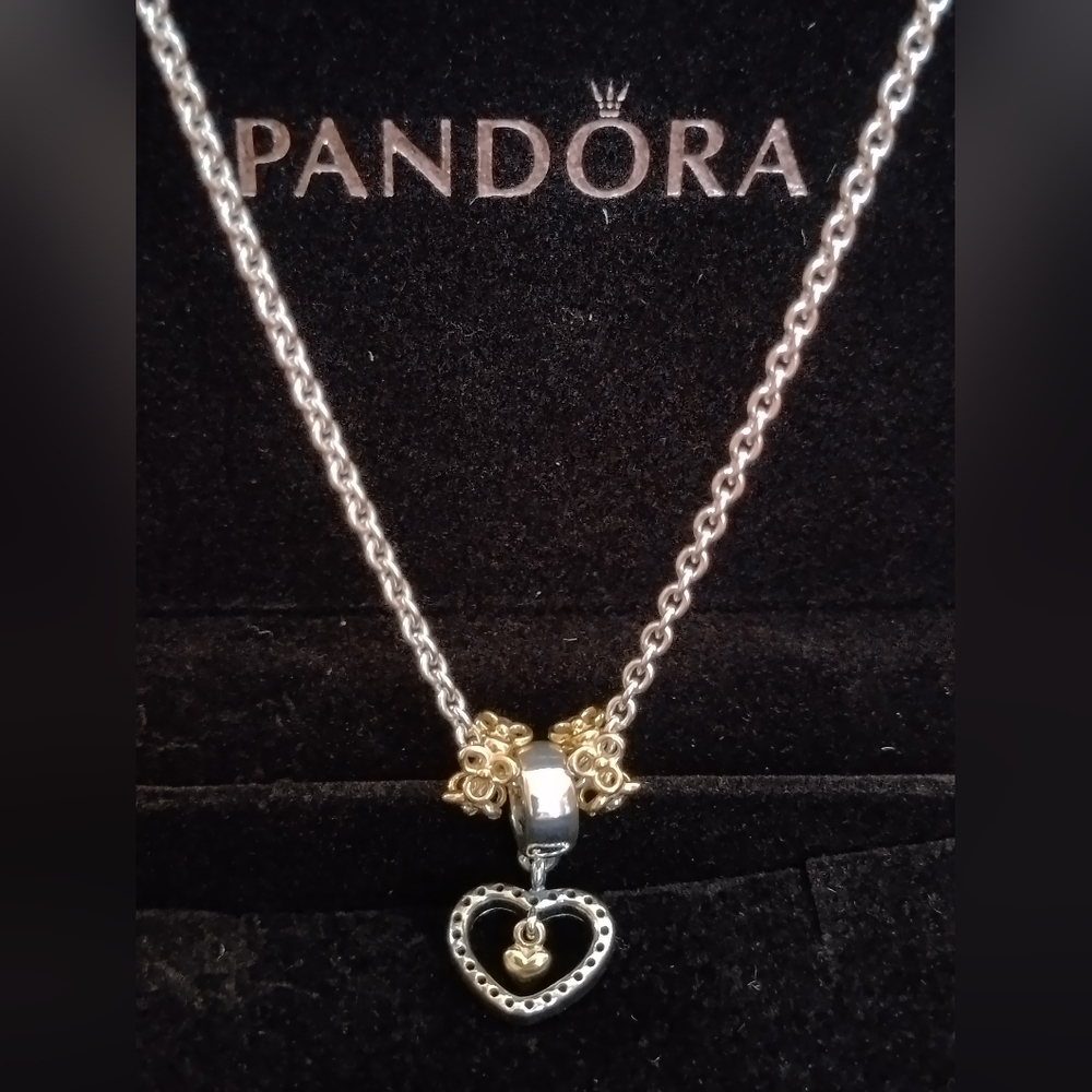 Pandora heart necklace